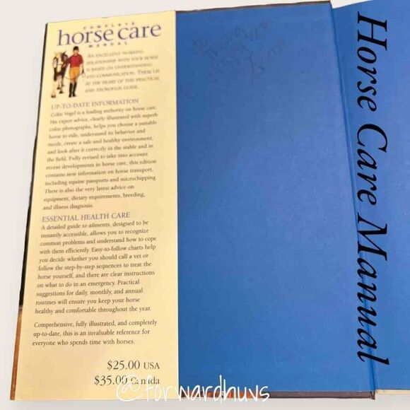 Complete Horse Care Manual - Hard Cover - Picture 3 of 9